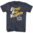 Stevie Ray Vaughan Notes Heather T-Shirt