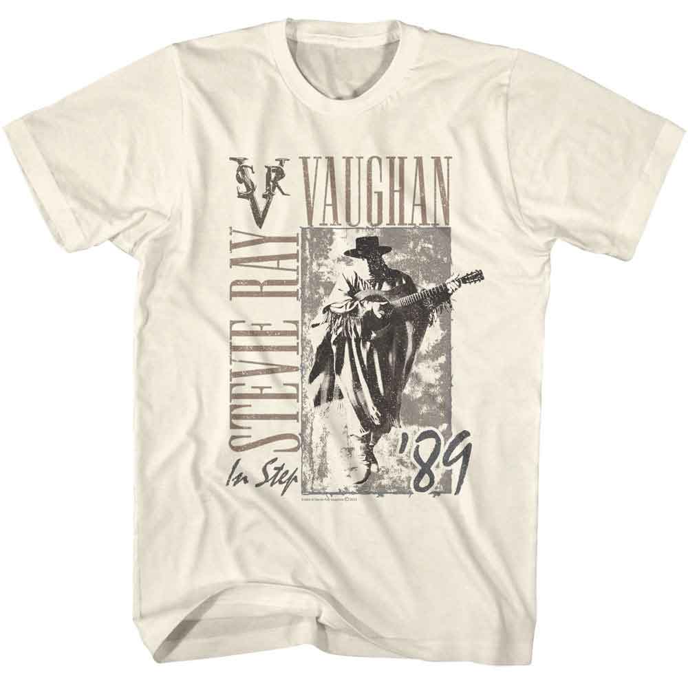 Stevie Ray Vaughan In Step 89 Official T-Shirt