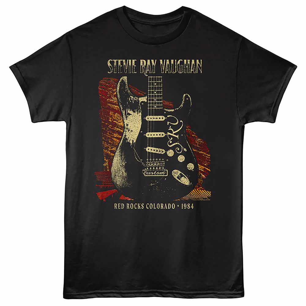 Stevie Ray Vaughan Red Rocks Official T-Shirt