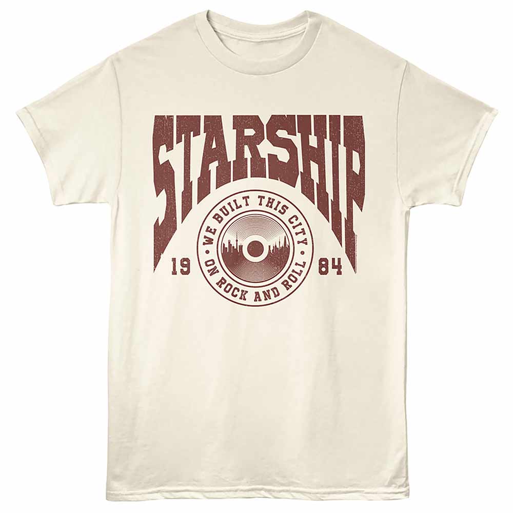 Starship We Built This City Official T-Shirt