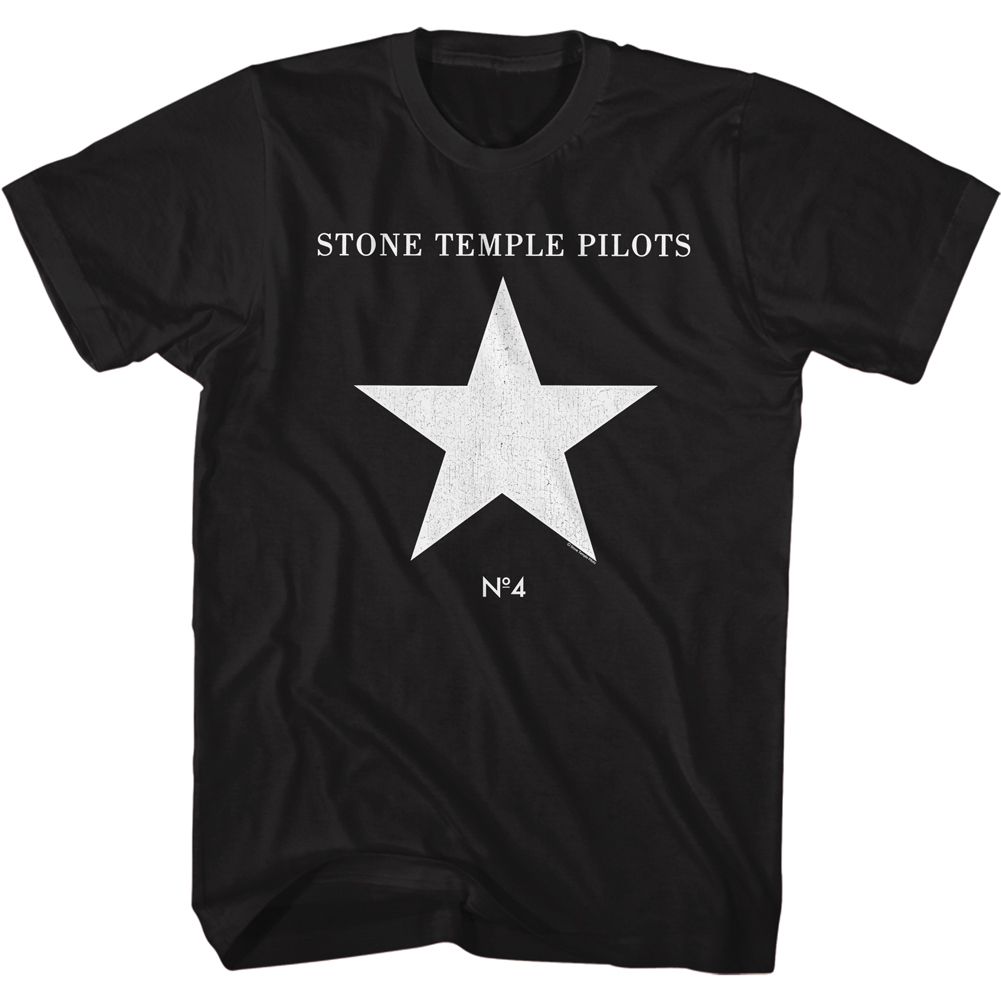 Stone Temple Pilots No4 Star Official T-shirt