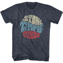 Stone Temple Pilots Circular Text Heather T-Shirt