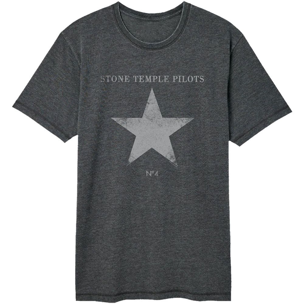 Stone Temple Pilots No.4 Official Vintage Wash T-Shirt
