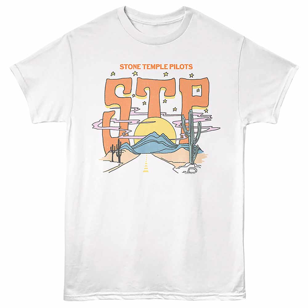 Stone Temple Pilots Desert Scene Official T-shirt