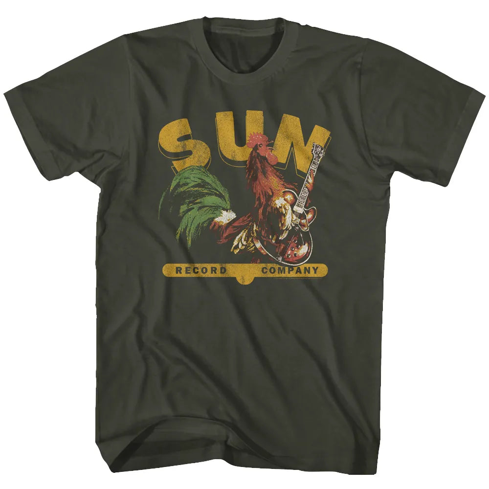Sun Records Rooster with Guitar Official T-Shirt