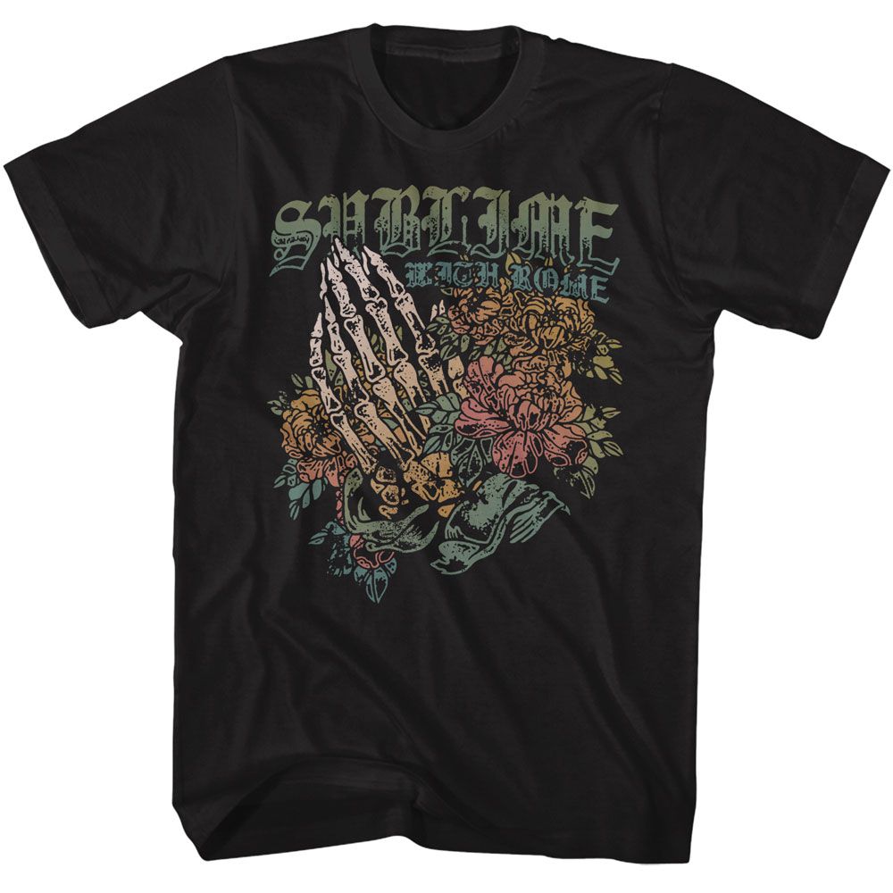 Sublime With Rome Skeleton Prayer Official T-Shirt