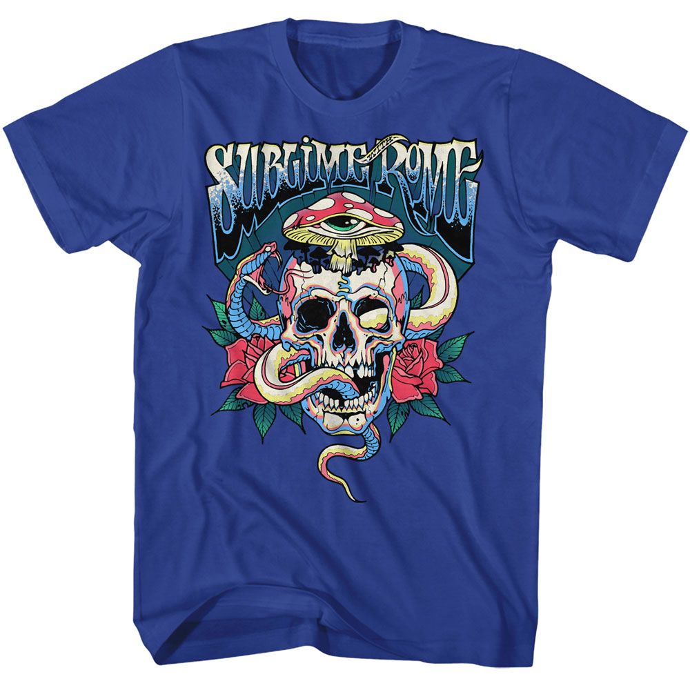 Sublime With Rome Snake Skull Official T-Shirt