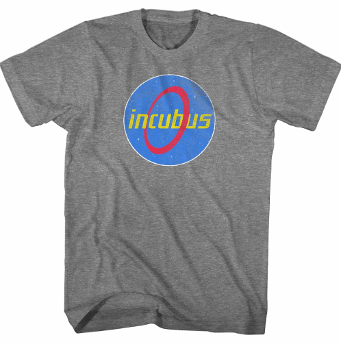 Incubus Ellipse Circle Official Heather T-Shirt