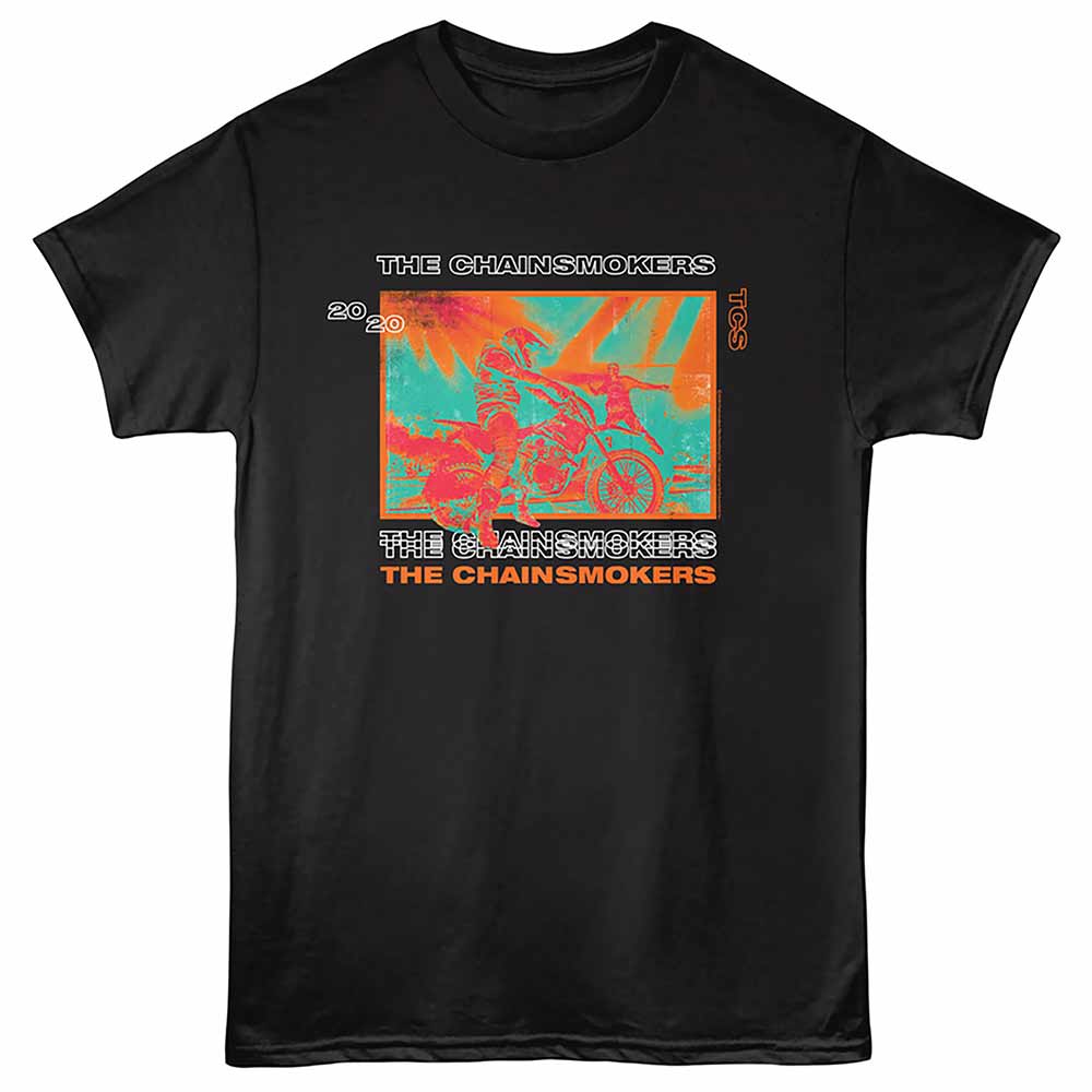 The Chainsmokers Motorbike Official T-Shirt