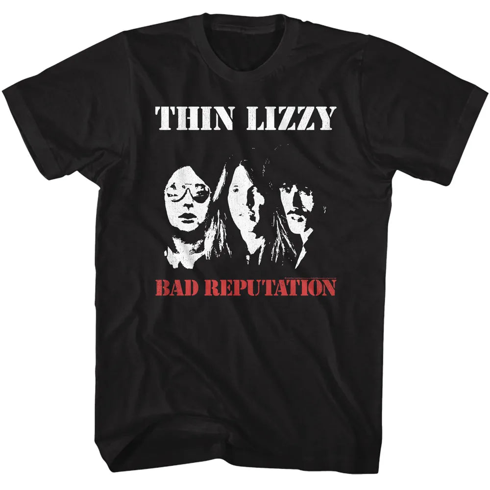 Thin Lizzy Bad Reputation Official T-Shirt