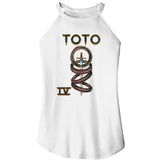 Toto IV Album Cover Official Ladies Sleeveless Rocker Tank