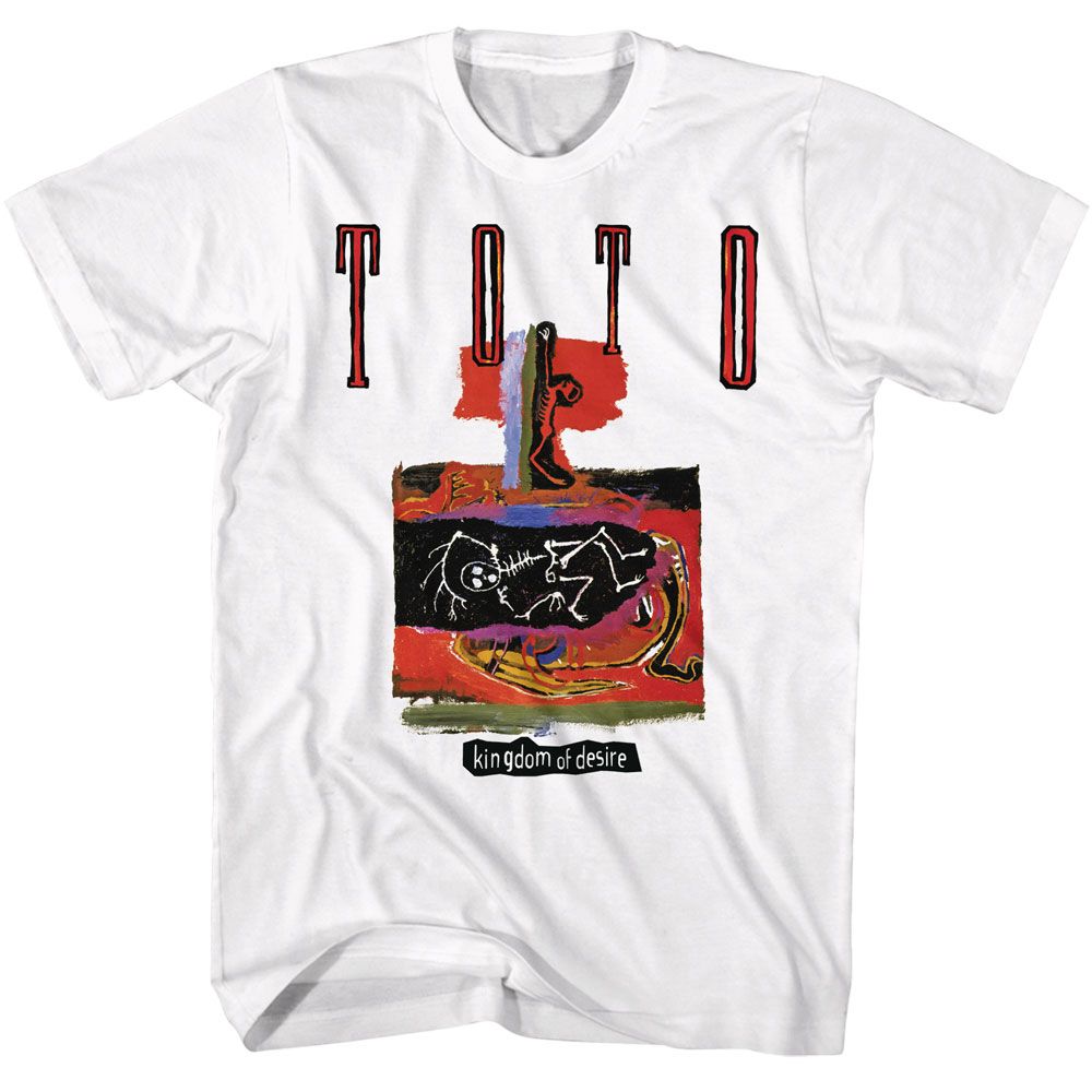 Toto Kingdoms Of Desire Official T-Shirt