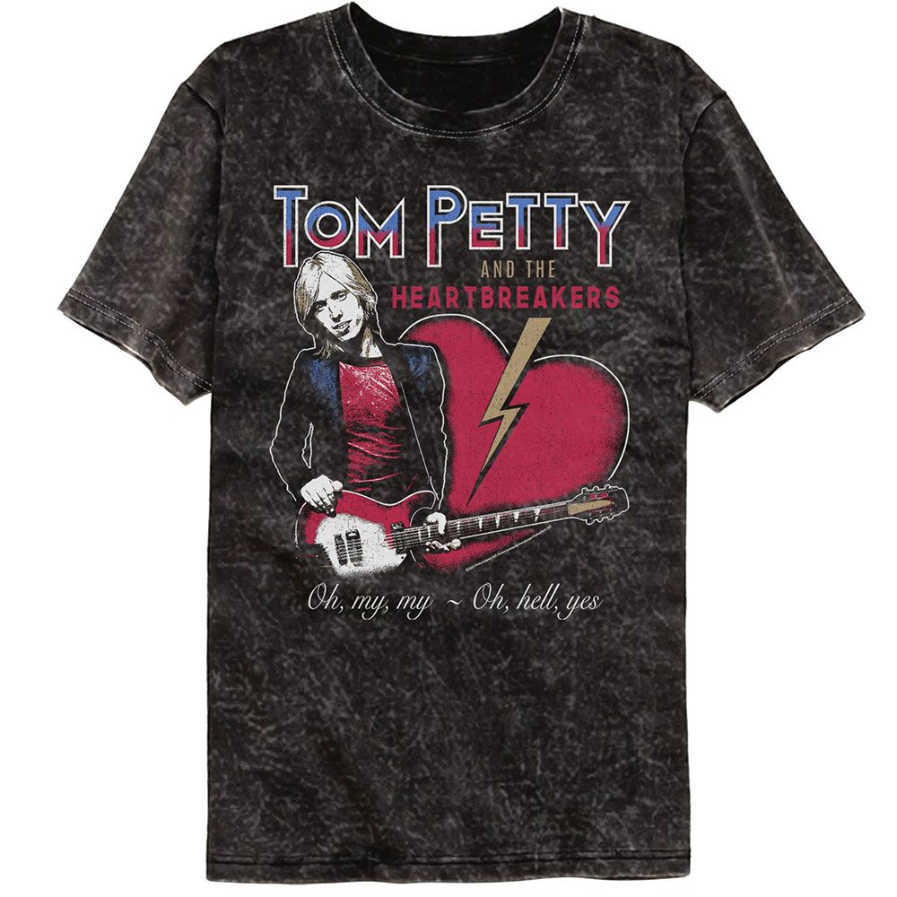 Tom Petty Oh My My Mineral Washed Official T-Shirt