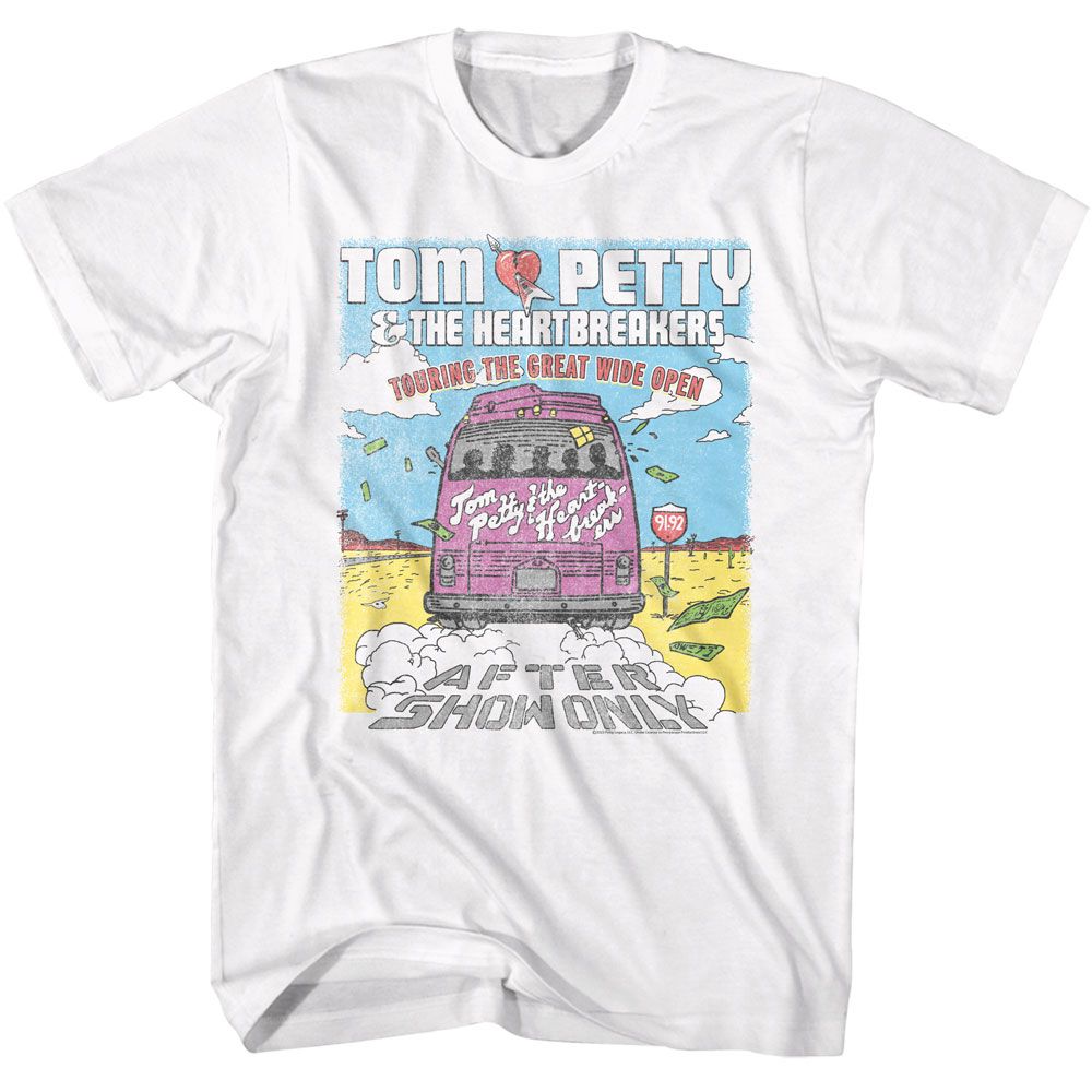 Tom Petty Tour Bus Official T-Shirt