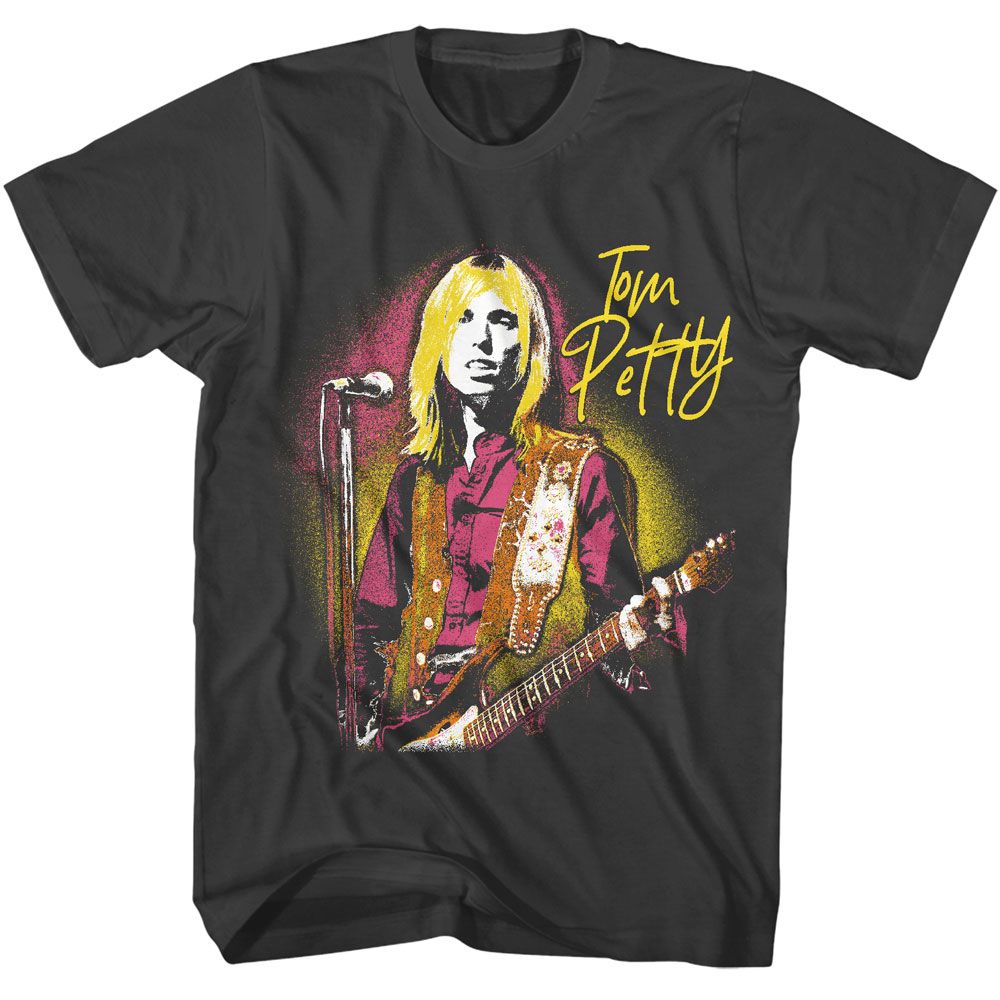 Tom Petty At The Mic Official T-Shirt