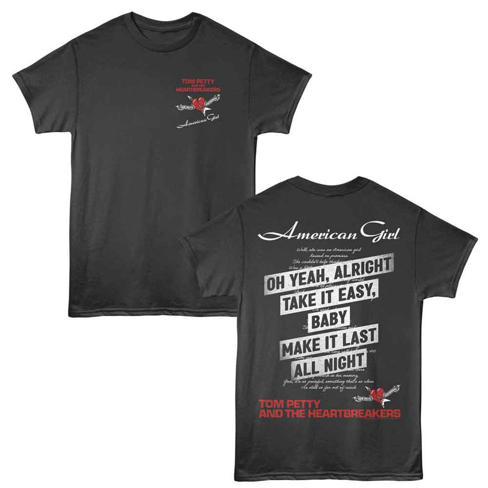 Tom Petty American Girl Official T-Shirt