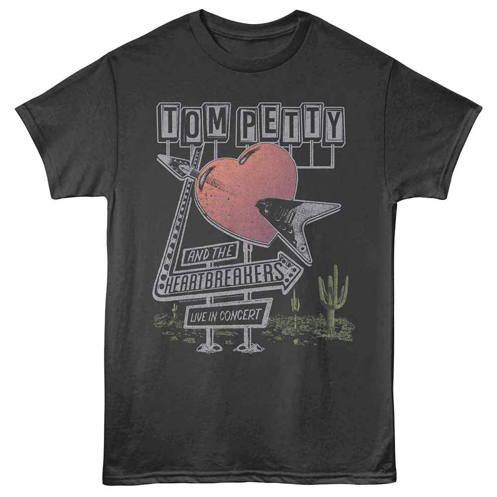 Tom Petty Roadside Sign Official T-Shirt