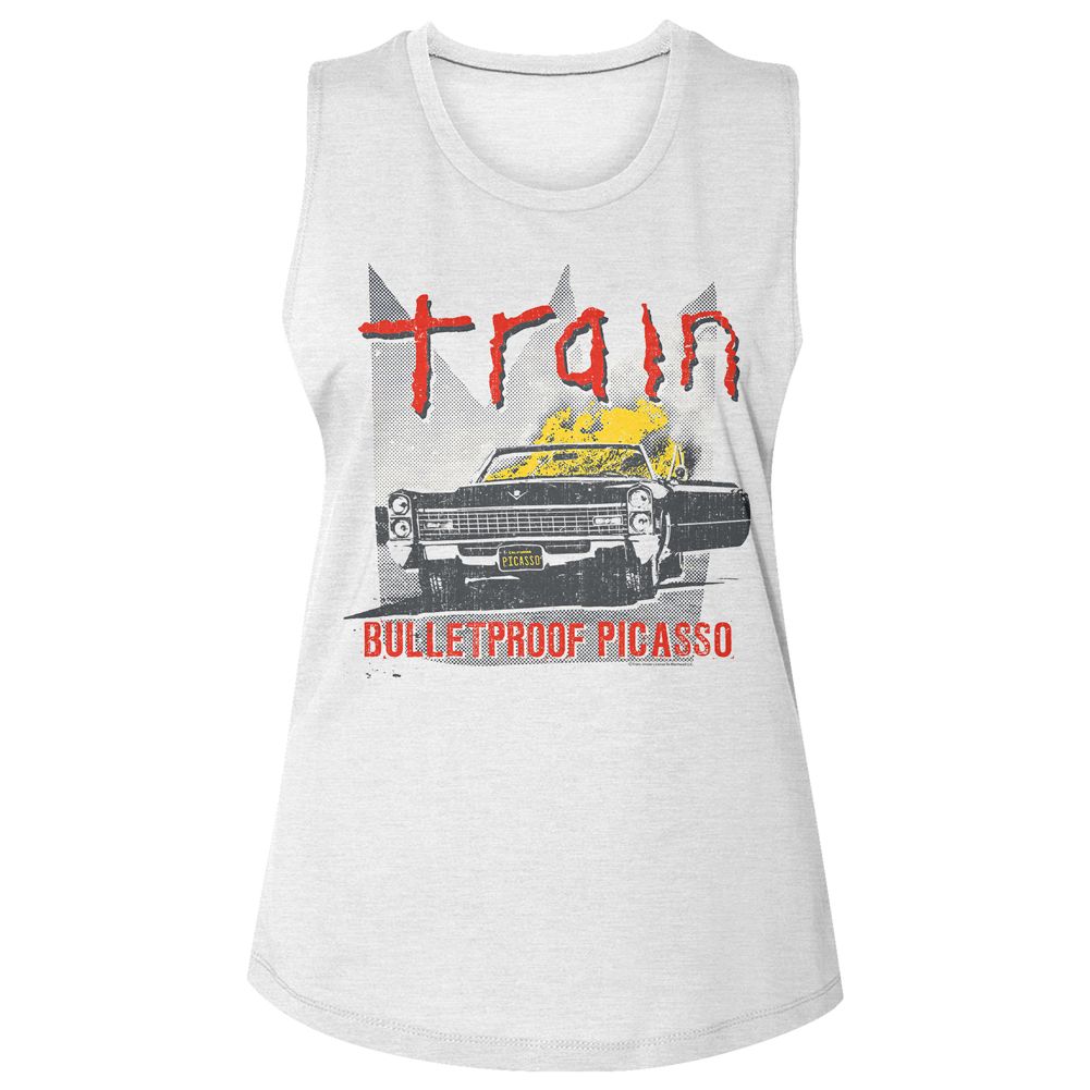 Train Bullet Proof Official Ladies Muscle Tank