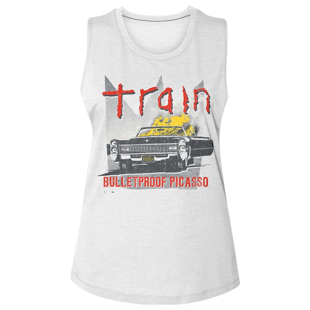 Train Bullet Proof Official Ladies Muscle Tank