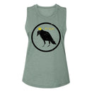 Train Crow And Crown In Circle Official Ladies Muscle Tank