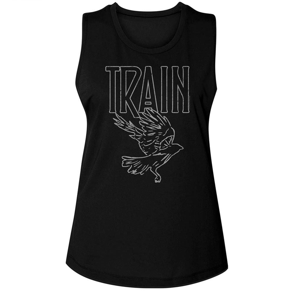 Train Raven Official Ladies Muscle Tank