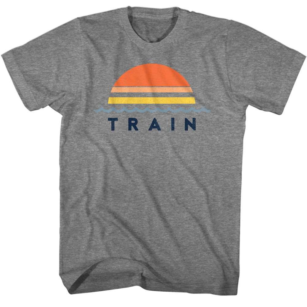 Train Sunset Official Heather T-Shirt