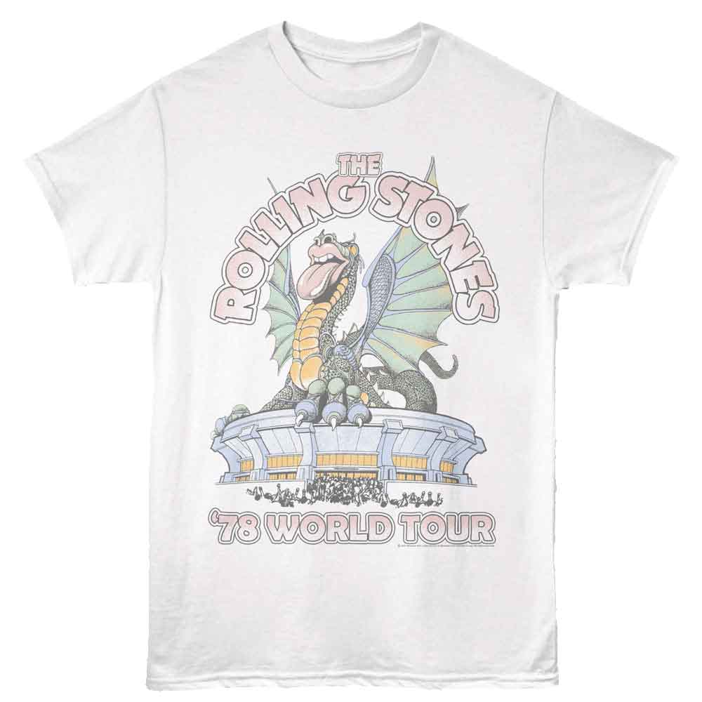 Rolling Stones Dragon 78 Tour Official T-Shirt