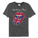 Rolling Stones Painted UK Tongue Official Comfort Colors T-Shirt