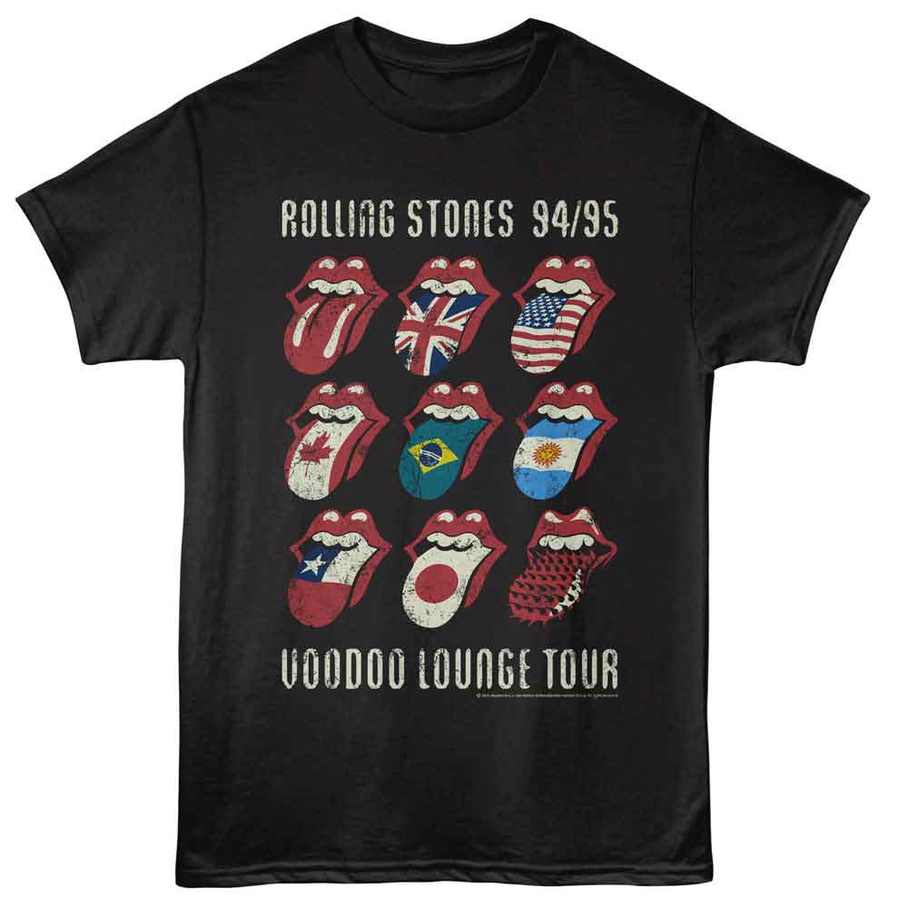 Rolling Stones Voodoo Tongues Official T-Shirt
