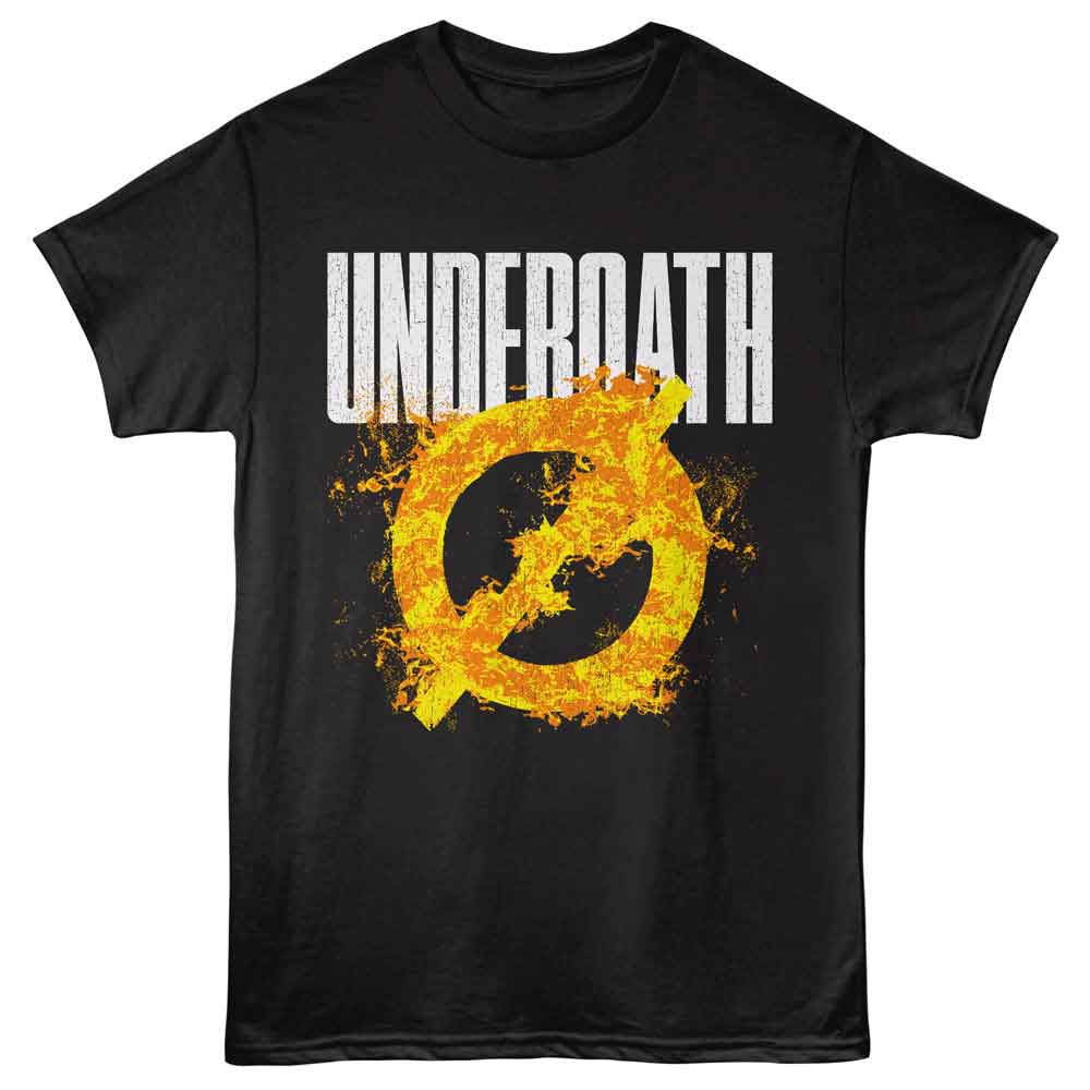 Underoath Splatter Symbol Official T-Shirt