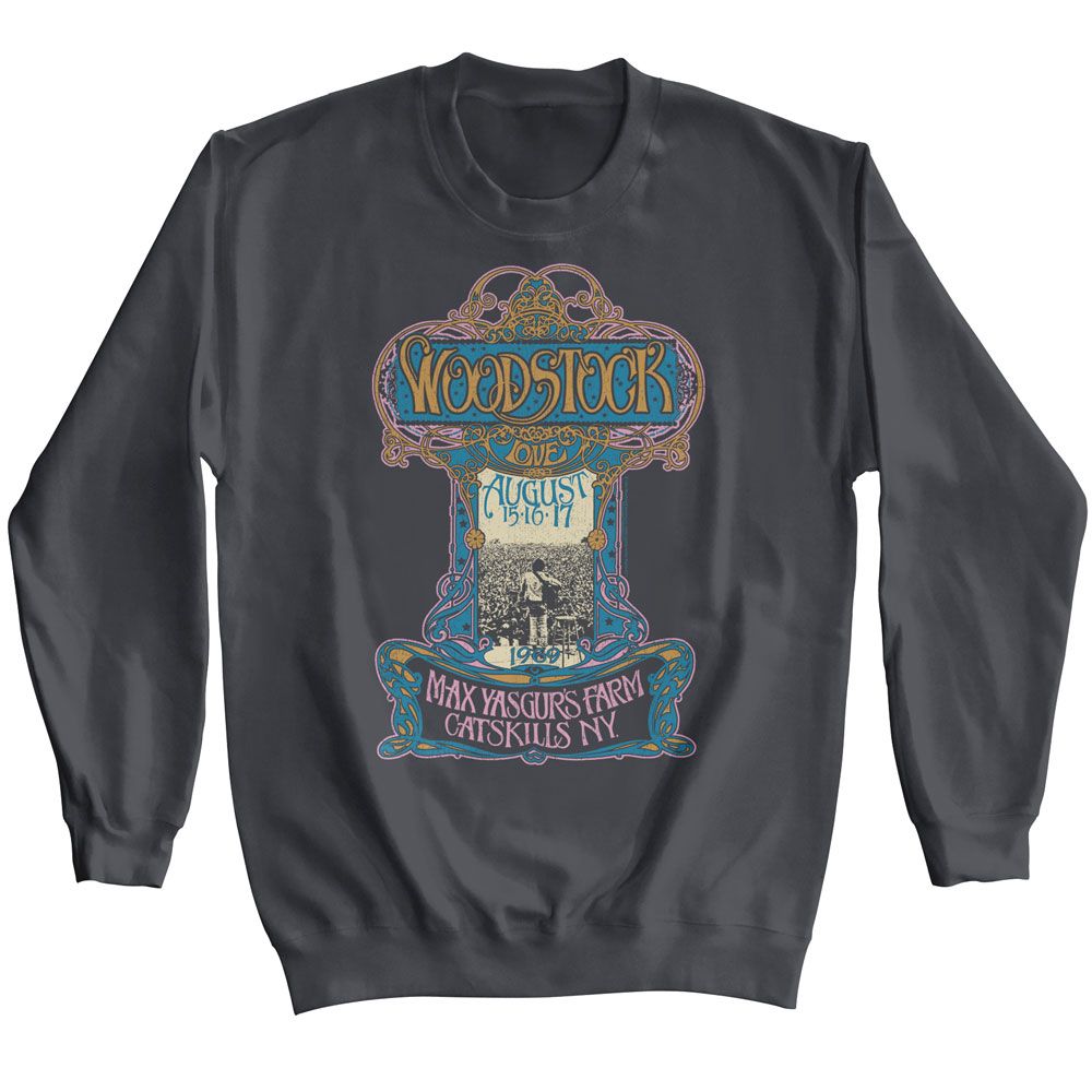 Woodstock Nouveau Poster Official Sweatshirt