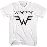 Weezer And W Logo Official T-Shirt