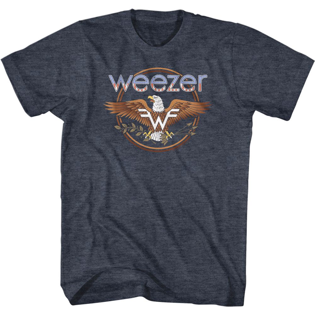 Weezer Eagle Official Heather T-Shirt