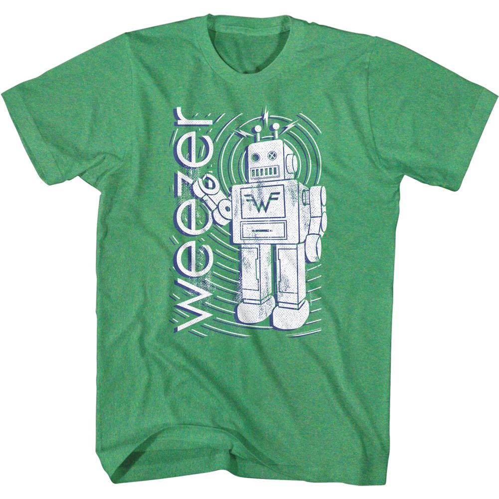 Weezer Robot Official Heather T-Shirt
