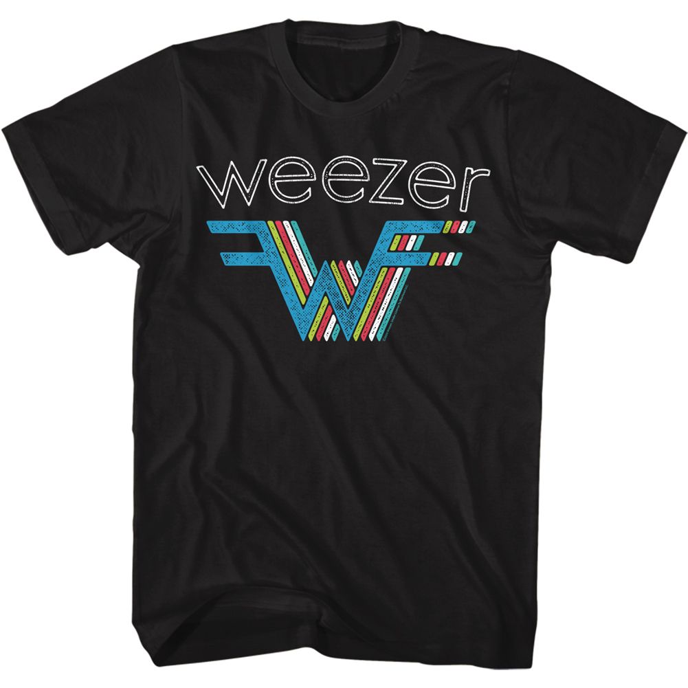 Weezer Cursor W Multi Color Official T-Shirt