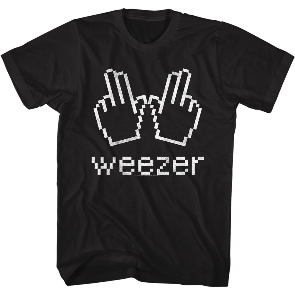 Weezer Cursor And Logo Official T-Shirt