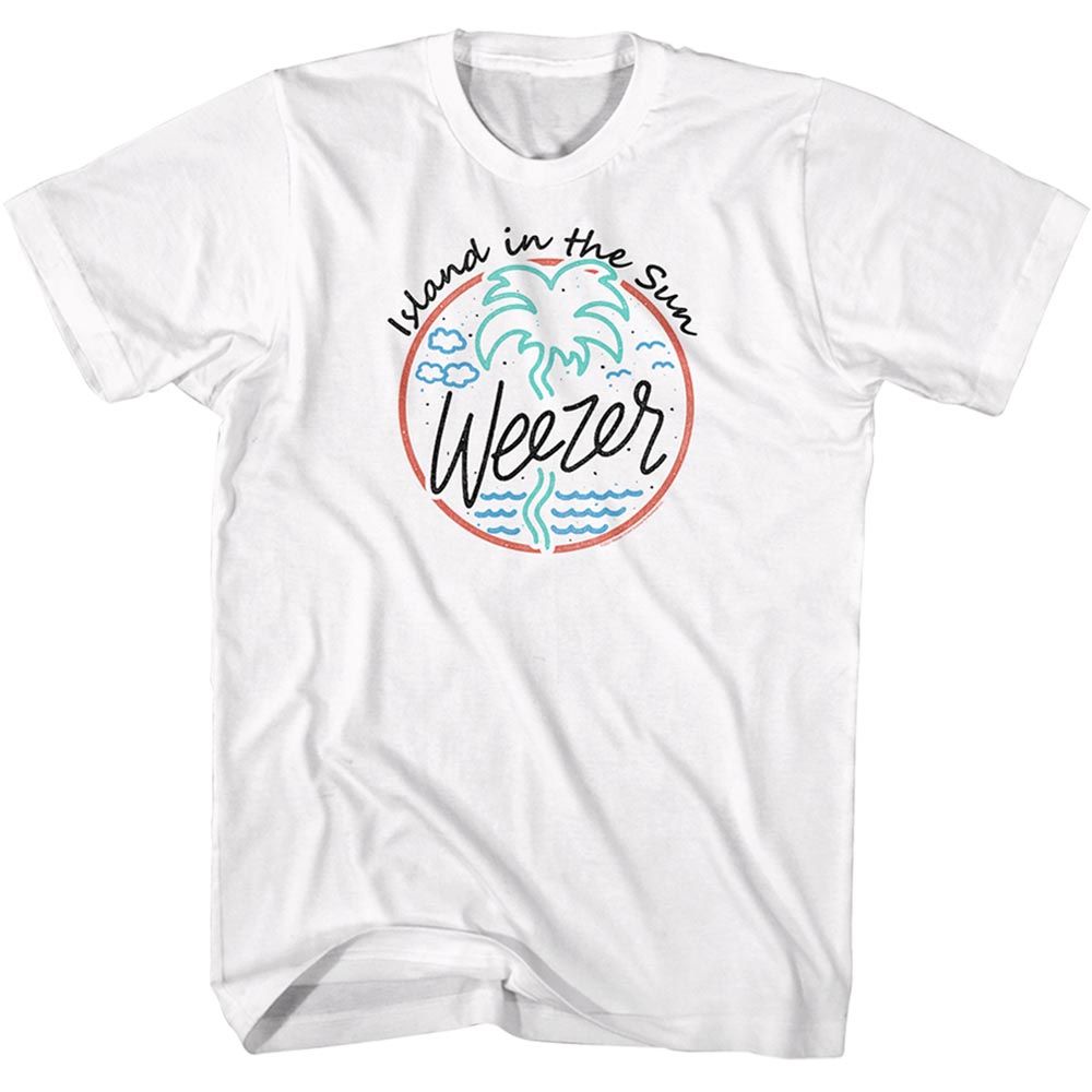 Weezer Island In The Sun Official T-Shirt