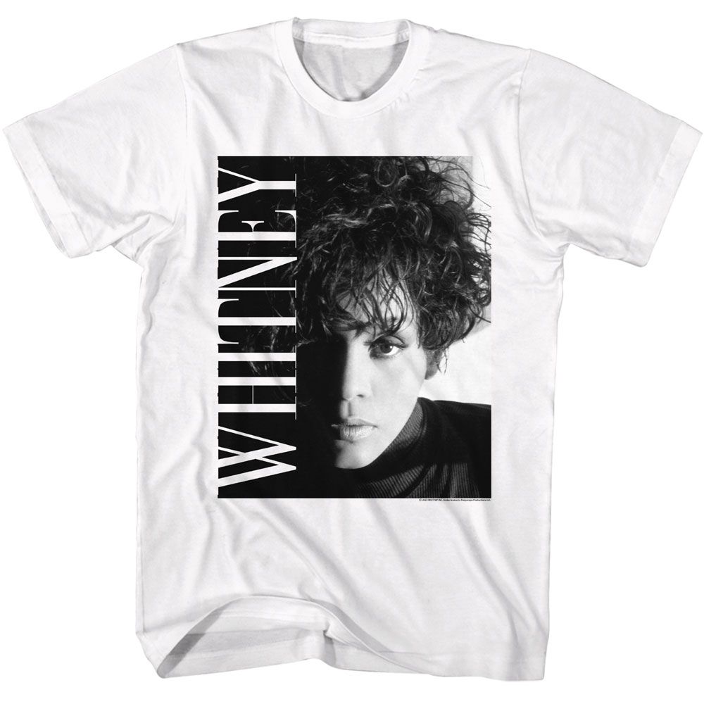Whitney Houston Close Up Official T-Shirt