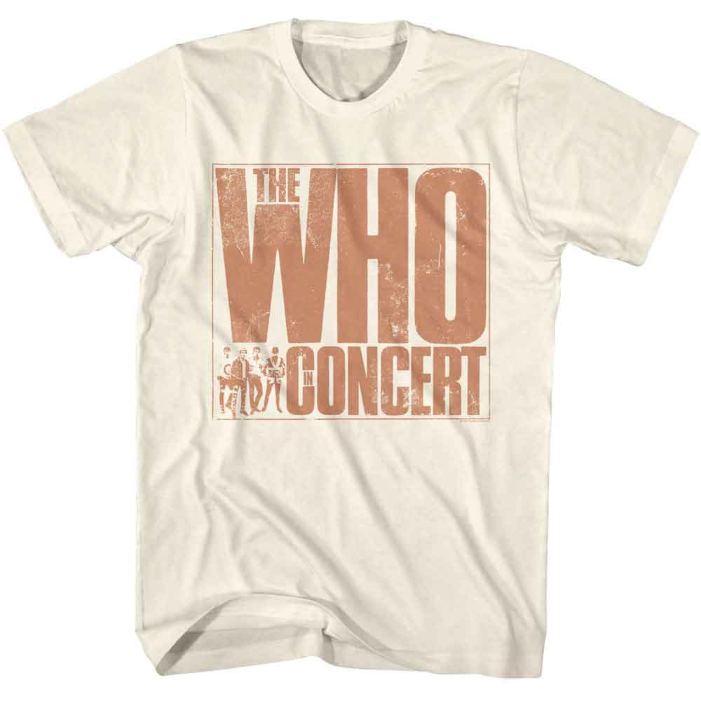 The Who In Concert Official T-Shirt