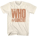 The Who In Concert Official T-Shirt