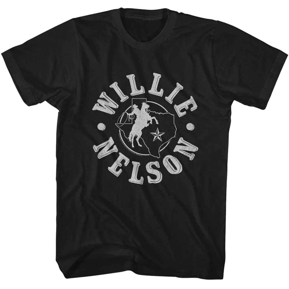 Willie Nelson Texas Cowboy Official T-Shirt