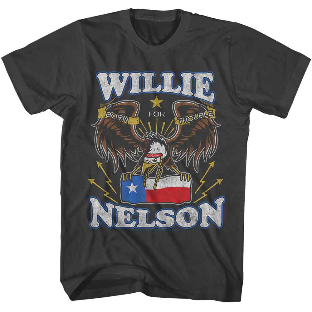 Willie Nelson Born For Trouble Official T-Shirt