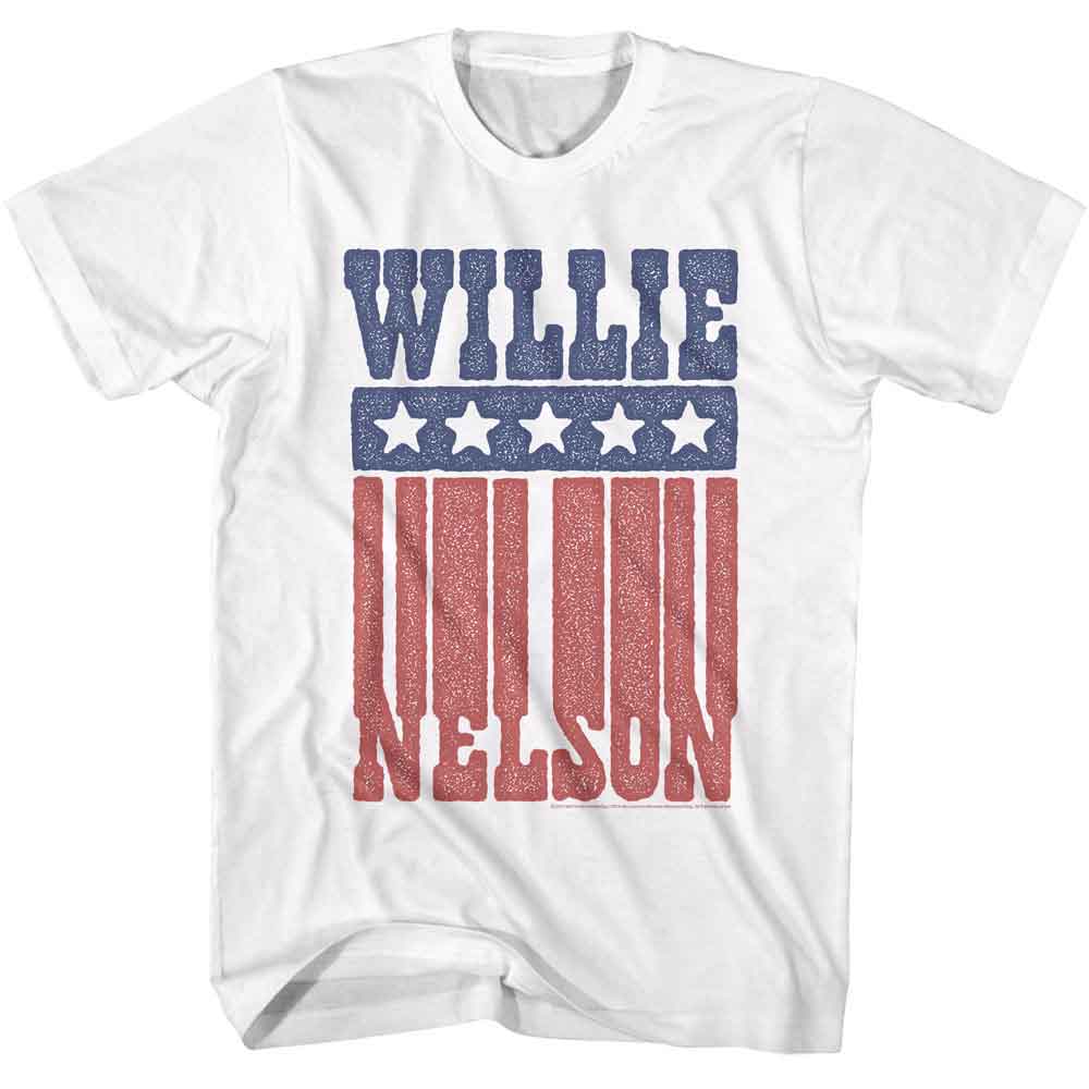 Willie Nelson Flag Name Official T-Shirt