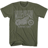 Willie Nelson Midnight Rider Official T-Shirt