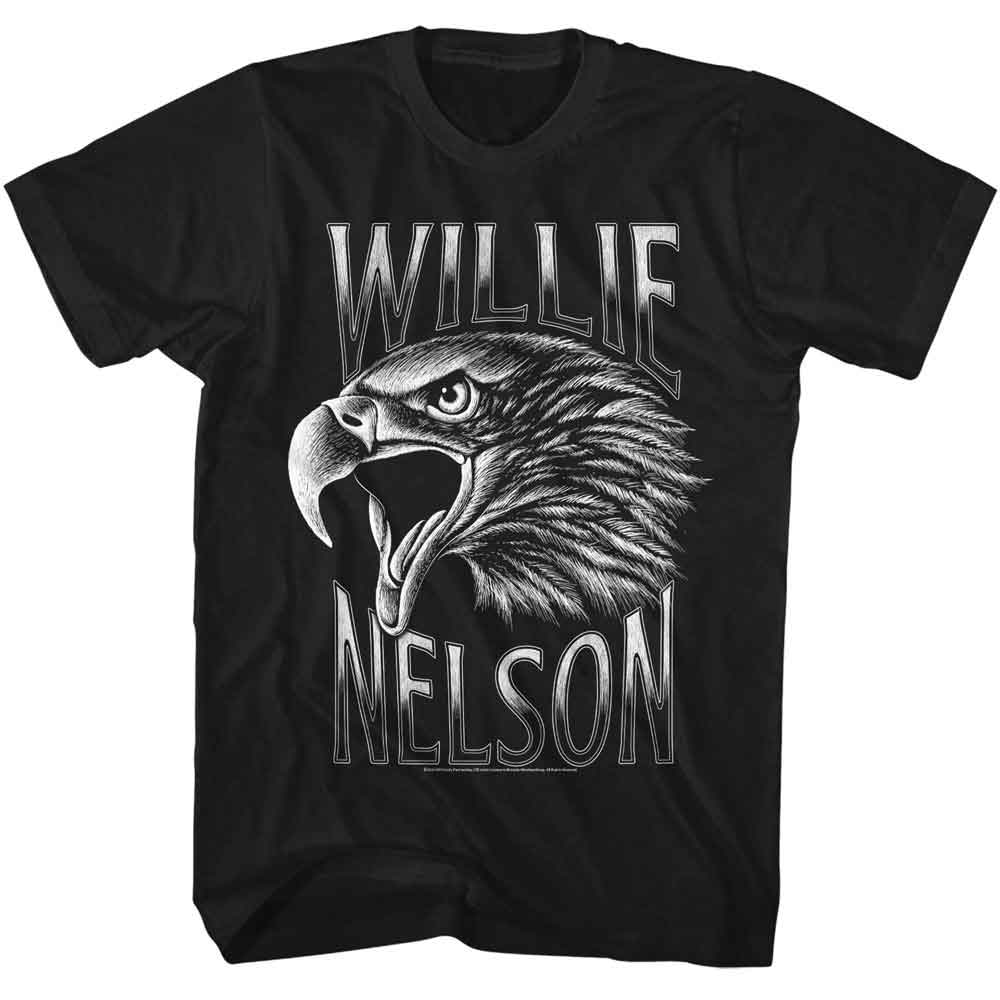 Willie Nelson Screaming Eagle Official T-Shirt