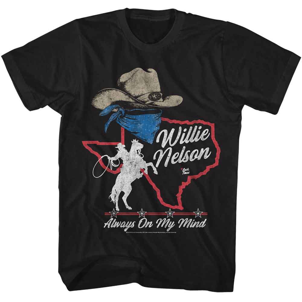 Willie Nelson Always On My Mind Official T-Shirt