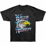 Willie Nelson Eagle Chrome VTG Heavyweight Oversized Official T-Shirt