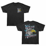 Willie Nelson Eagle Lightning Heavyweight Oversized Official T-Shirt