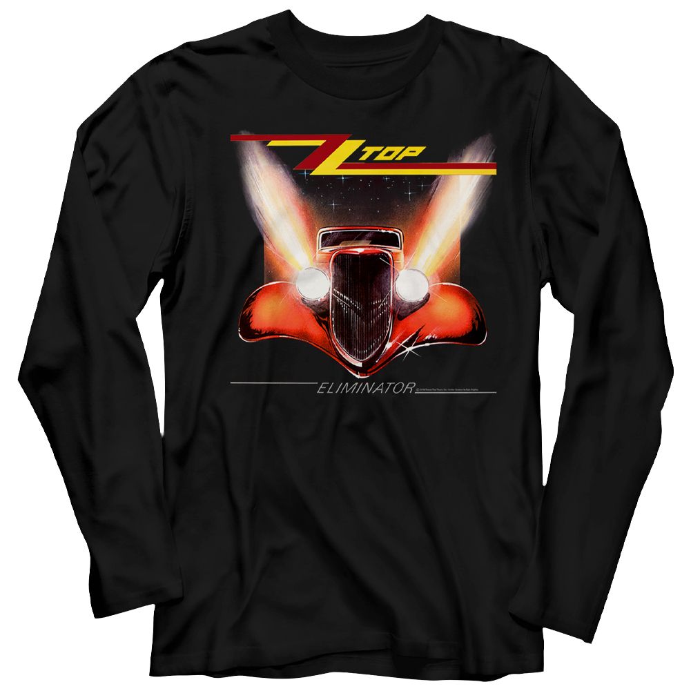 ZZ Top Eliminator Cover Official LS T-shirt