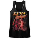 ZZ Top Fandango Official Ladies Racerback Shirt